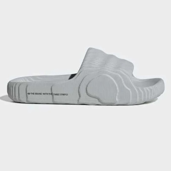 Holiday Sale] Adidas Adilette 22 Slide Slippers Grey  display picture 2