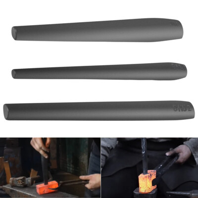  Blacksmith Knifemakers Tomahawk Large Hammer Mouse Axe Eye Drift Tools Set 3Pcs