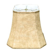 Royal Designs "Square Cut Corner Basic Lamp Shade, Mouton, 10"" x 16"" x 14""...