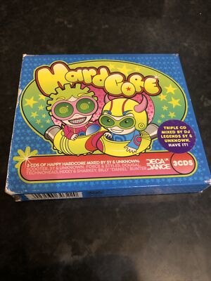 Hardcore 3 Disc CD Boxset 2002 gemischt von DJ Legends Sy & Unknown Decadence UK