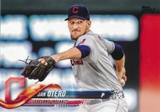 US35 DAN OTERO 2018 Topps Update INDIANS