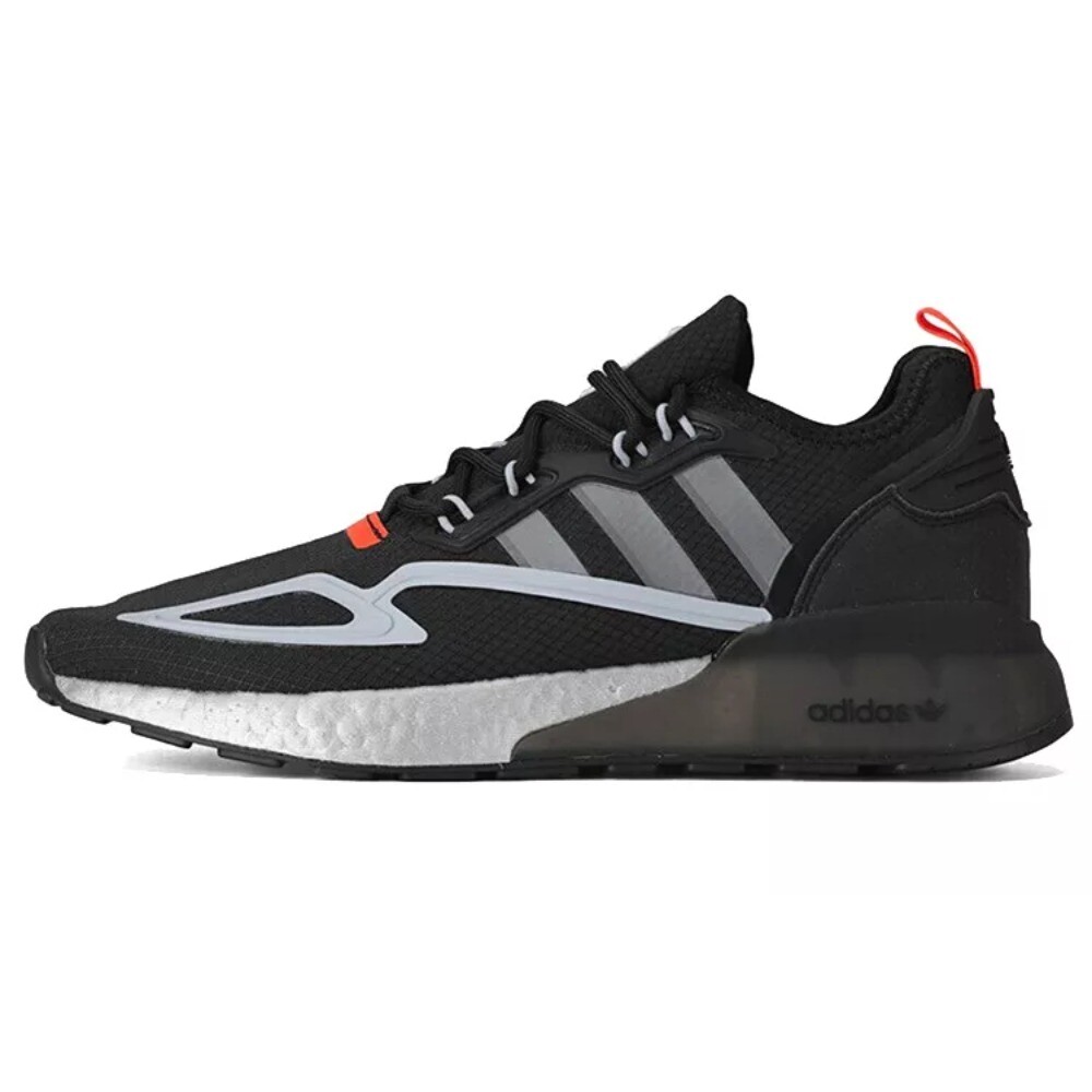 Size 9 - adidas ZX 2K Boost Black Halo Silver for sale