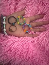 Wire wrapped custom bead rings