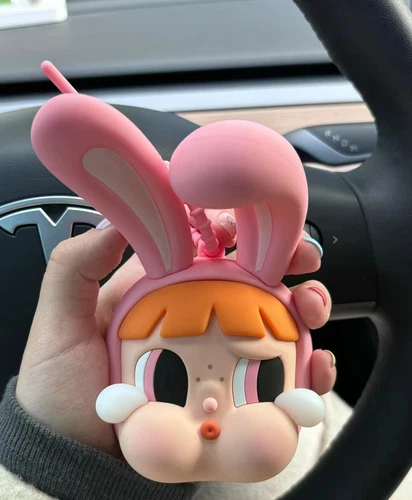 POP MART CRYBABY x Powerpuff Girls Series-Mirror Pendant Makeup Mirror NEW Gifts - Picture 2 of 11