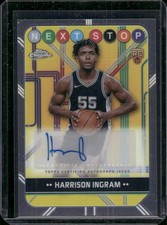 2024-25 Topps Chrome - Next Stop Signatures #NSS-HI Harrison Ingram