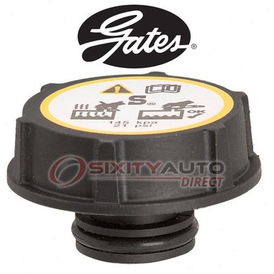 Gates Coolant Reservoir Cap for 2010-2013 Volvo XC60 3.2L 3.0L L6 - og
