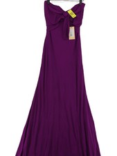 issa london A-Line Maxi Dress UK8 in Purple