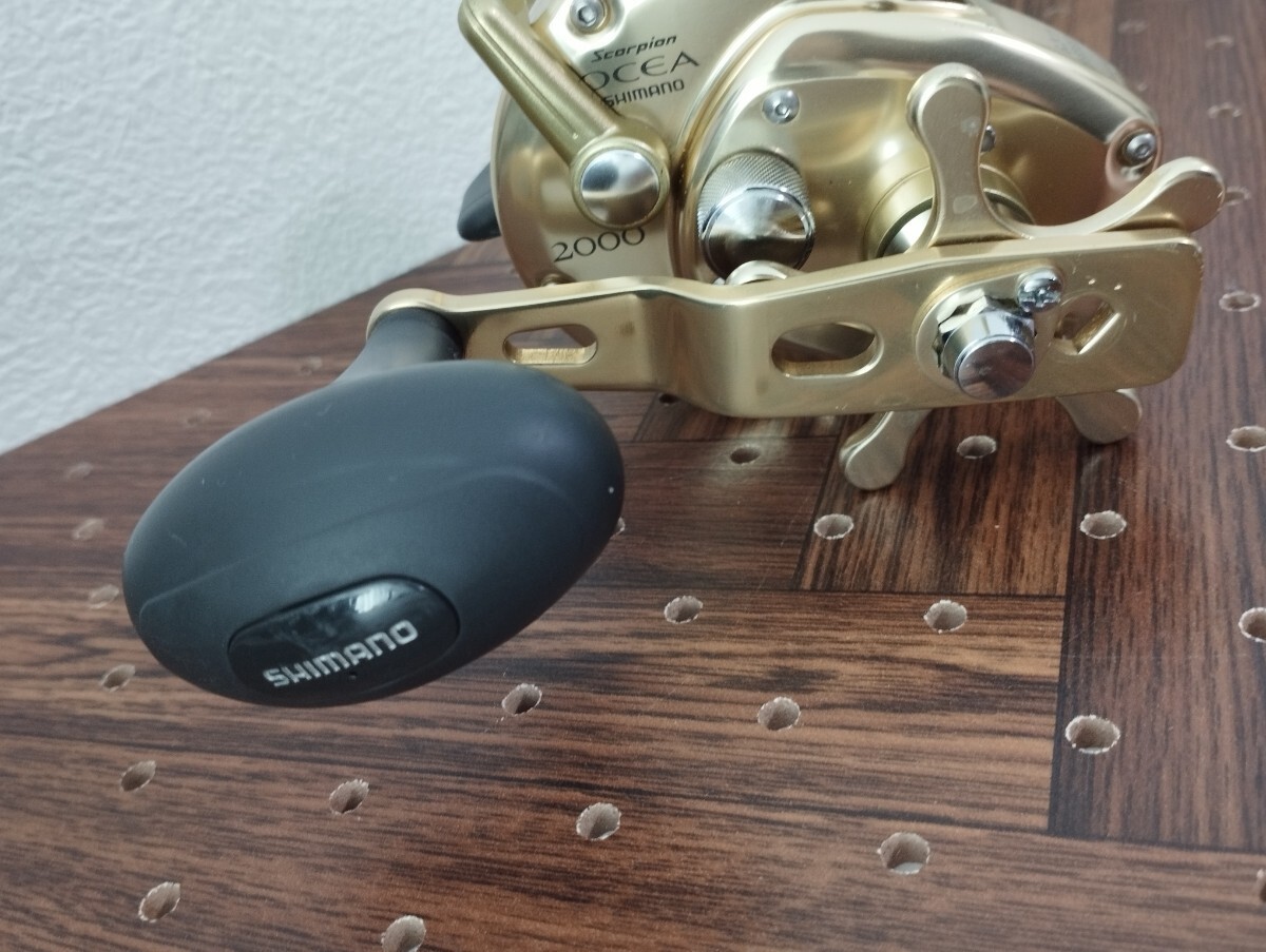 リール SHIMANO scorpion OCEA 2000 JIGGER Shimano Scorpion Ocea Jigger 2000 Baitcasting Reel Corrosion