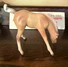 Hagen Renaker Horse Scamper Palomino rose shading Monrovia perfect