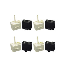 W10613606 Relay Overload Start Capacitor Refrigerator Whirlpool W10416065 4-PACK