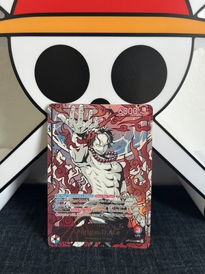 Portgas D. Ace English Version 3rd Anniversary Set OP13-002 One Piece Promotion