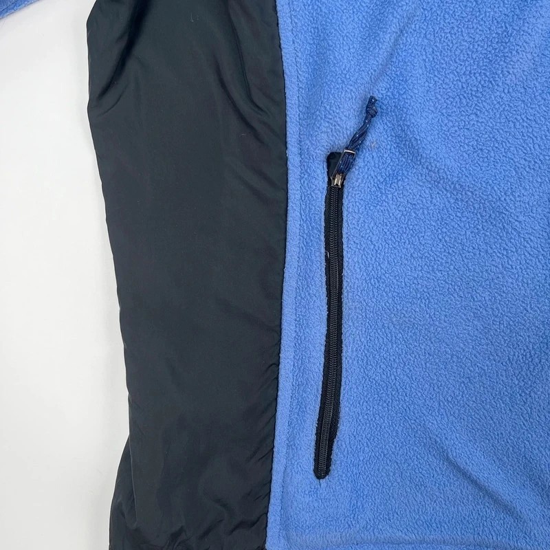 Columbia Full Zip Fleece Jacket Womens XL Blue Thermal Jacket Hiking Outdoors image 6