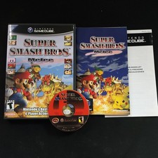 Super Smash Bros. Melee GameCube CIB Tested Authentic