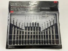 Project Pro 1422 Precision Screwdriver Set 16 Piece Mini Screw Driver Set