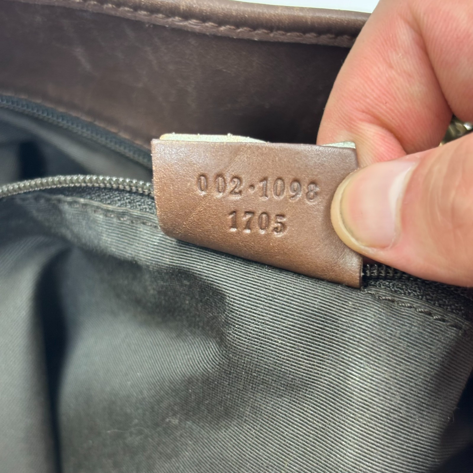 Vintage GUCCI Eclipse Tote Bag GG Canvas Brown Leather 002 1098 Shoulder Purse — image 13