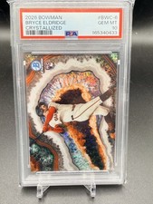 PSA 10 Bryce Eldridge 2026 Bowman Chrome Crystallized Rookie Giants