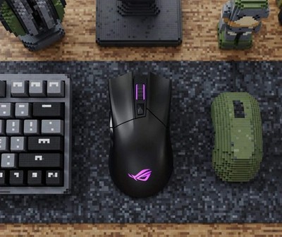 ASUS ROG Gladius II Gaming Mouse | Right-Hand Grip | 12,000 DPI | 400 IPS | Omro
