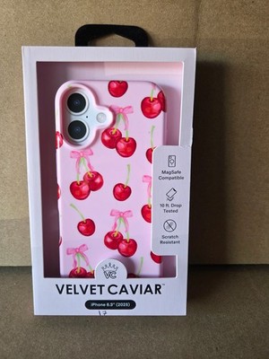 Velvet Caviar Protective Case With Magsafe For Apple iPhone 17 Sweet Cherry