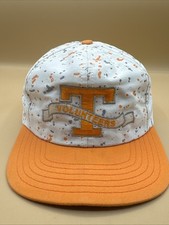 Vintage Tennessee Vols Volunteers University Paint Splatter SnapBack USA