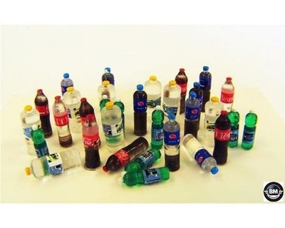 Plus Model PET Flaschen Bottles Diorama Resin Bausatz Kit 1:35 Art. 446