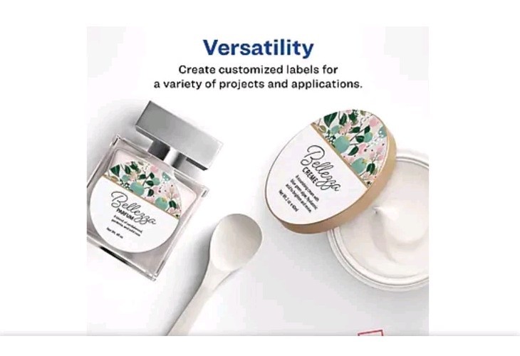 Avery Sure Feed Waterproof Round Labels, 2.5" Diameter, 900 Total 