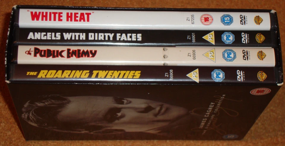 JAMES CAGNEY SIGNATURE COLLECTION - UK DVD set -Outer box open, discs NEW/SEALED - Image 2 of 4