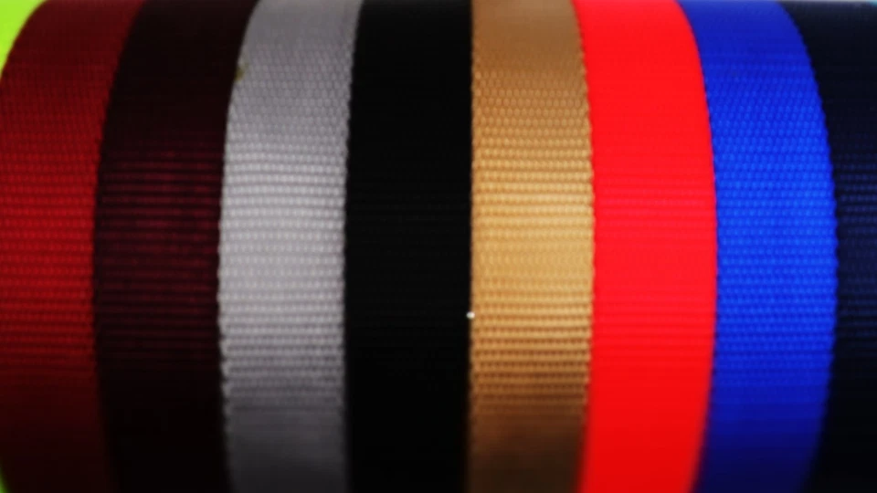 Heavy Duty Nylon Webbing Strapping - 1 Inch -- Many Colors & Lengths - Image 3 of 4