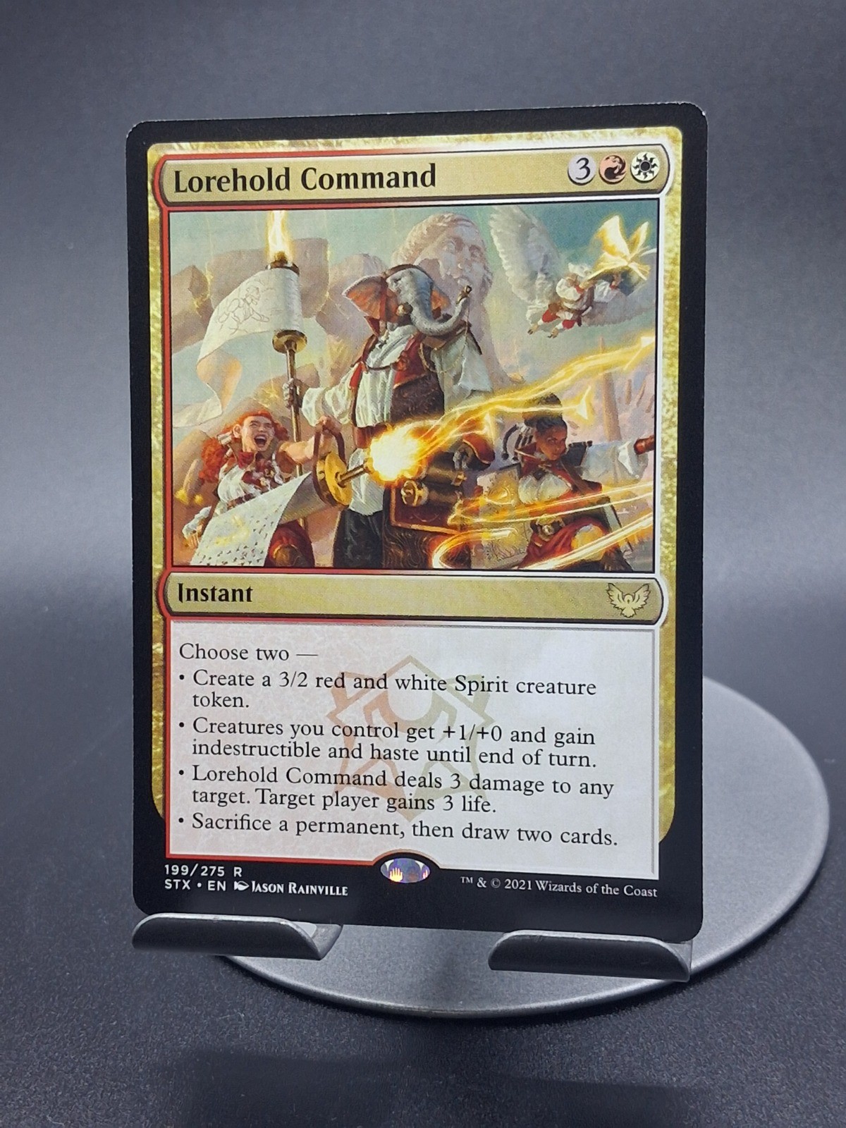 Lorehold Command Foil R Prerelease Cards 199 NM