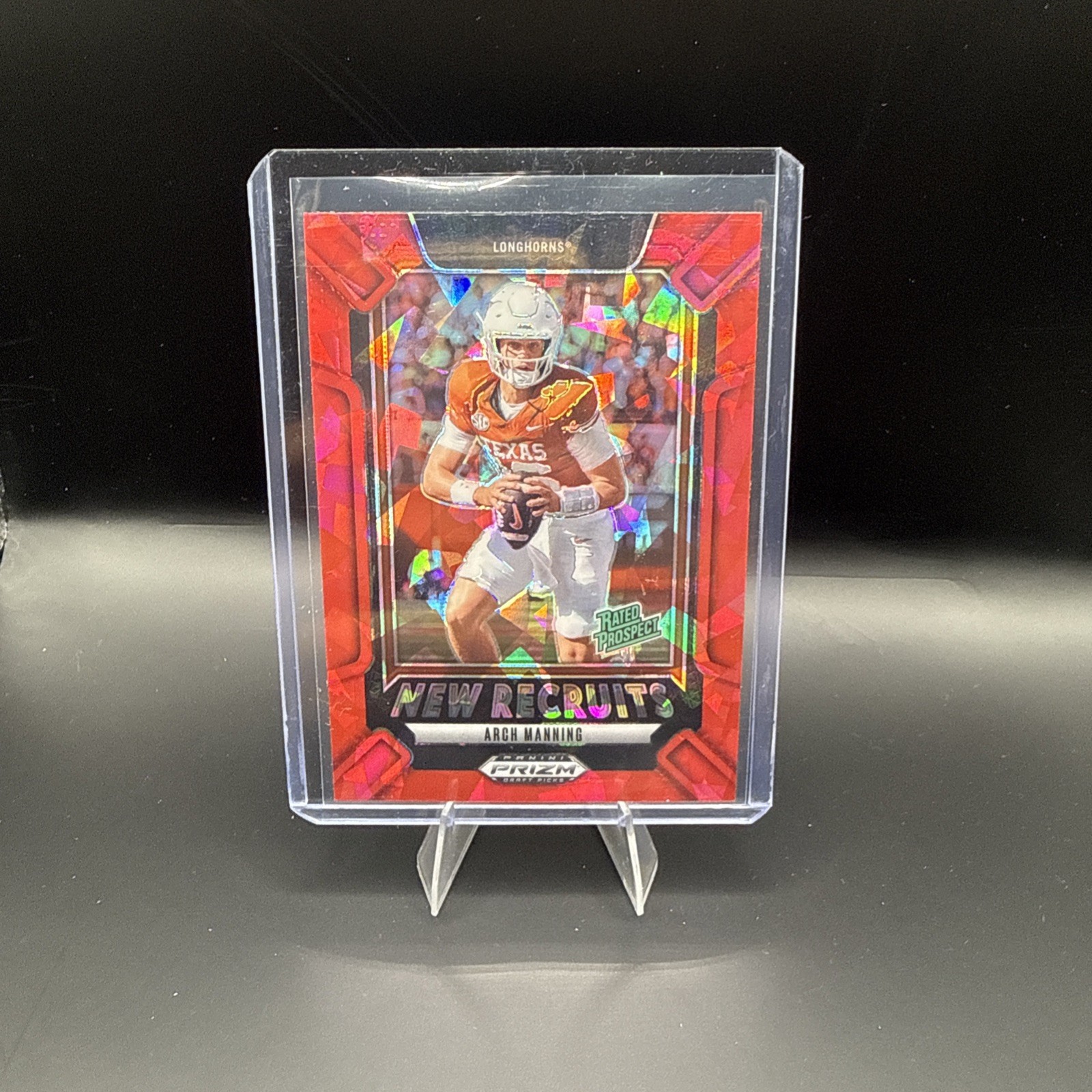 2025 Panini Prizm Draft Picks Arch Manning New Recruits Red Ice Rated Prospect