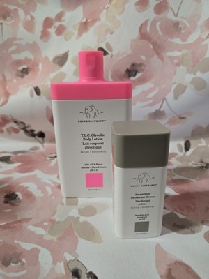 Drunk Elephant T.L.C. Glycolic Body Lotion with Marula Shea Butters & Deodorant 