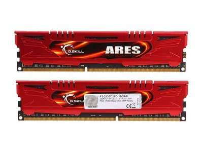 G.SKILL Ares Series 16GB (2 x 8GB) DDR3 2133 (PC3 17000) Desktop Memory Model