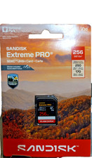 SANDISK Extreme Pro 256GB SDXC UHS-I National Parks BRAND NEW