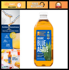 Organic Blue Agave Sweetener - Low Glycemic, 78 oz Natural Sugar Substitute