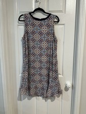 Basque Paisley Dress Size 12 Party Boho Indie Work