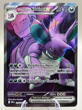 Carta Pokemon Team Rockets Nidoking EX 216/182 Eterni Rivali Near Mint Italiano