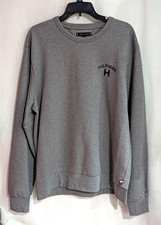 Tommy Hilfiger Men's Grey Hilfiger H Crewneck Sweatshirt XM05578-020 Size XL