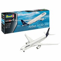Revell Flugzeug-Modellbausatz Airbus A330-300 Lufthansa New Livery, 1:144, 03816