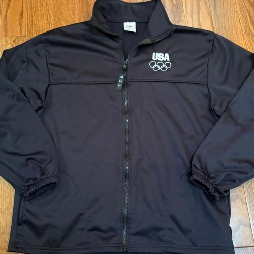 1996 United States Olympic Committee Full-Zip Track Jacket - product listing photo