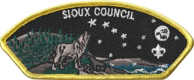 #ad Sioux Council CSP Yellow Bdr AR6039 $7.97