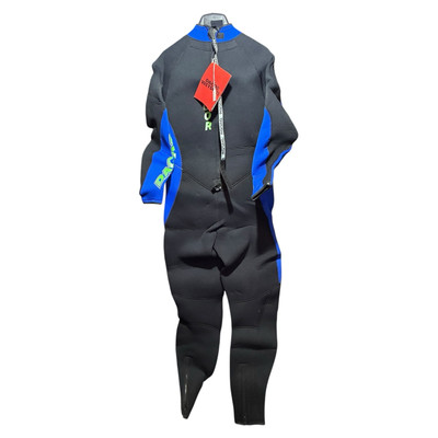 Men's 2XL Black Wetsuit Dacor Full Body 7mm XXL Brand New
