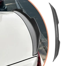 Carbon Look PSM Rear Trunk Wing Spoiler for BMW 4 Series F32 2 Door Coupe 14-20