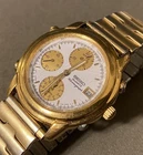 Vintage Seiko Chronograph Alarm Men’s Watch Date 7T32-6F90 (Please See Details)