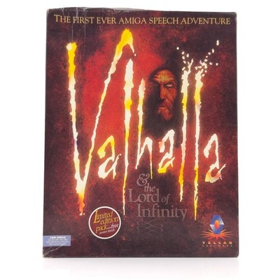 Commodore Amiga: Valhalla & the Lord of Infinity - Big Box OVP (CBM PAL DISK)