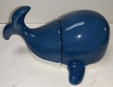 Baby Aspen Blue Whale Ceramic Bookends Baby Child Room Decoration Ocean