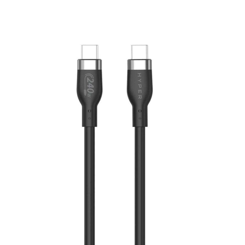 Hyper HJ4001BKGL 1M Silicone 240W USB-C
