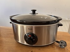 Swan SF17030N 6.5L Slow Cooker - Stainless Steel