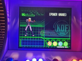 KING OF FIGHTERS 99 SNK MVS NEO GEO GAME CARTRIDGE. ALL ORIGINAL. TRANSPARENT.