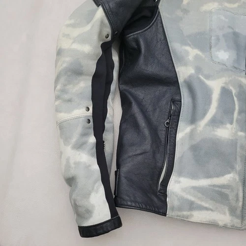 Genuine Shift Motorcycle Street Leather Jacket. Size XL image 7