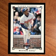 Fleer Premium 2002 Vladimir Guerrero #101 Montreal Expos Baseball Card