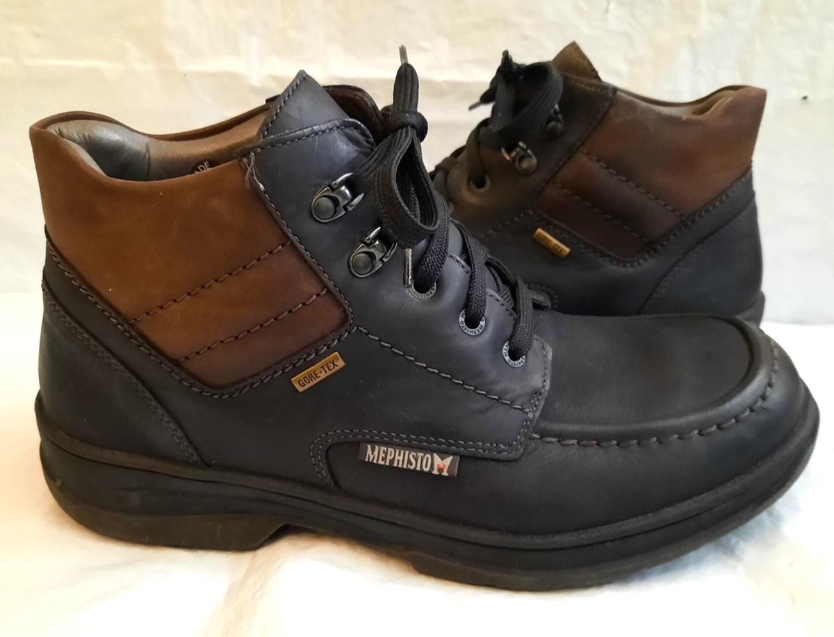 Mephisto Darwin Chukka Riko Boots Mens Size 11 Black Leather Air-Jet Comfort Breeze Black Leather Boots | Men main image 4